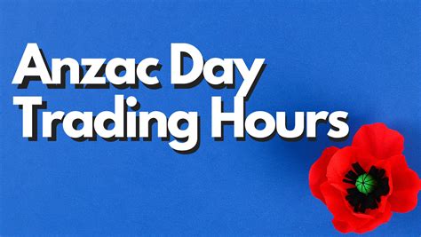 anzac day trading hours wa